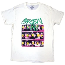 Green Day, Tričko Nimrod Mugshots, Unisex, Natural