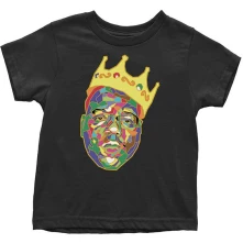 Biggie Smalls, Tričko Crown, Dieťa, Čierna