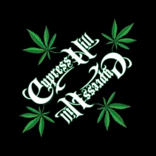 Cypress Hill, Šatka Logo/Leaf, Unisex, Čierna