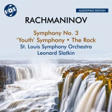 CD St. Louis Symphony Orchestra / Leonard Slatkin - Rachmaninov: Symphony No. 3/Youth Symphony/the Rock