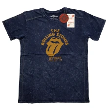 The Rolling Stones, Tričko NYC '75, Unisex, Modrá