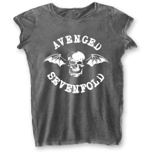 Avenged Sevenfold A7X, Tričko Deathbat, Žena, Šedá