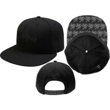 Motörhead, Šiltovka Logo & Warpig, Unisex, Čierna