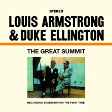 Vinyl Louis Armstrong & Duke Ellington - The Great Summit (Blue Vinyl)