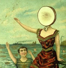 CD IN THE AEROPLANE OVER THE SEA