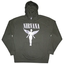 Nirvana, Mikina Angelic Mono, Unisex, Zelená