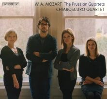 CD CHIAROSCURO QUARTET - MOZART: PRUSSIAN QUARTETS 21-23