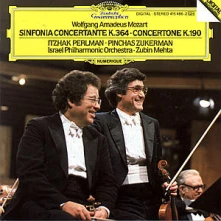 CD MEHTA/IPH - SINFONIA CONCERTANTE/AJ.