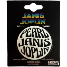 Janis Joplin, Odznak Pearl Emblem Mono