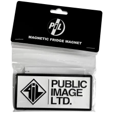 PIL Public Image Ltd, Magnetka New Logo Stacked Text
