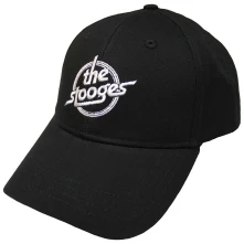 Iggy & The Stooges, Šiltovka Circle Logo, Unisex, Čierna