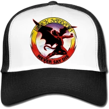 Black Sabbath, Šiltovka Never Say Die, Unisex, Čierna/biela