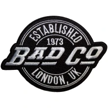 Bad Company, Nažehlovačka Est. 1973 Circle Logo
