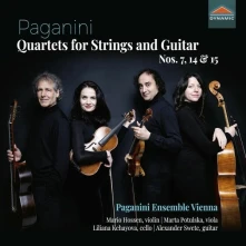 CD PAGANINI ENSEMBLE VIENNA - PAGANINI: QUARTETS FOR STRINGS AND GUITAR