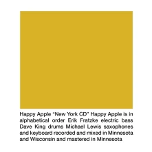 CD HAPPY APPLE - NEW YORK