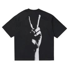 Ego, Tričko Peace Sign, Muž, Čierna