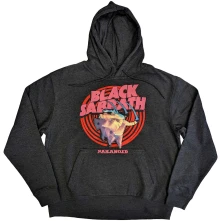 Black Sabbath, Mikina Paranoid, Unisex, Šedá