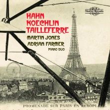 CD JONES, MARTIN / ADRIAN FA - HAHN, KOECHLIN & TAILLEFERRE: FRENCH MUSIC FOR TWO PIANOS