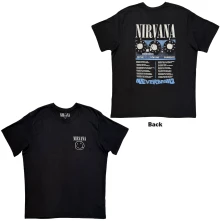 Nirvana, Tričko More Drive, Unisex, Čierna