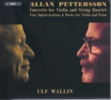 CD WALLIN, ULF / SUEYE PARK - PETTERSSON: CONCERTO FOR VIOLIN & STRING QUARTET