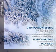 CD FERRUCCIO BUSONI & MAX REGER: BERCEUSE ELEGIAQUE OP. 42/VIOLIN CONCERTO IN A MAJOR OP. 101