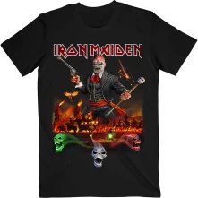 Iron Maiden, Tričko Legacy of the Beast Live Album, Unisex, Čierna