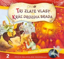 Najkrajšie rozprávky, CD TRI ZLATÉ VLASY / KRÁĽ DROZDIA BRADA