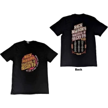 Nick Mason's Saucerful of Secrets, Tričko Echoes European Tour 2022, Unisex, Čierna