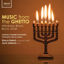 CD London Chamber Orchestra - Music From the Ghetto Ailenberg, Braun, Bruch, Sha