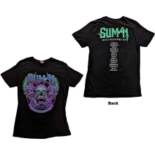 Tričko Order In Decline Tour 2020 Purple Skull