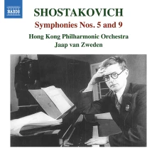 CD ZWEDEN, JAAP VAN / HONG KONG PHILHARMONIC ORCHESTRA - SHOSTAKOVICH: SYMPHONIES NOS. 5 AND 9