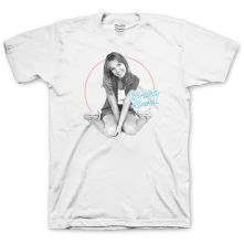 Britney Spears, Tričko Classic Circle, Unisex, Biela