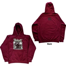 Slipknot, Mikina Barcode Photo, Unisex, Červená