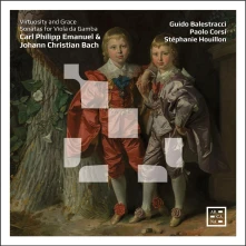 CD BALESTRACCI, GUDIO / PAOL - VIRTUOSITY AND GRACE: SONATAS FOR VIOLA DA GAMBA