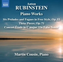 CD Cousin, Martin - Anton Rubinstein: Piano Works