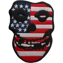 Nažehlovačka USA Skull