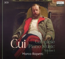 Marco Rapetti, CD CUI: COMPLETE PIANO MUSIC, VOLUME 1