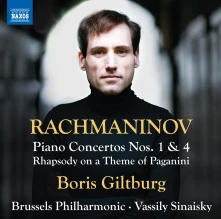 CD Giltburg, Boris / Brussel - Rachmaninov: Piano Concertos Nos. 1 & 4 - Rhapsody On a Theme of Paganini