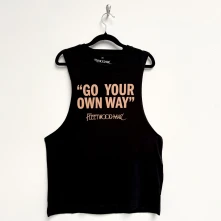 Fleetwood Mac, Tielko Go Your Own Way, Unisex, Čierna