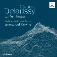 CD ORCHESTRE NATIONALE DE FRANCE/KRIVINE - DEBUSSY: IMAGES, LA MER 