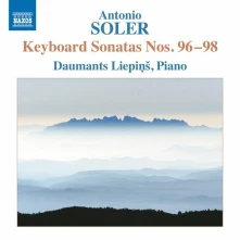 CD ANTONIO SOLER: KEYBOARD SONATAS NOS. 96-98