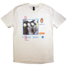 Buzzcocks, Tričko Strange Thing, Unisex, Natural