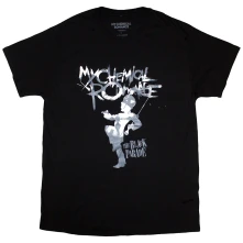 My Chemical Romance, Tričko Clock Logo, Unisex, Čierna