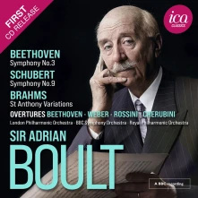 CD Boult, Adrian - Beethoven/Schubert/Brahms: Symphony No.3/No.9/St Anthony Variations