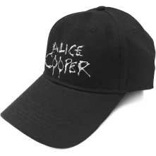 Alice Cooper, Šiltovka Dripping Logo, Unisex, Čierna