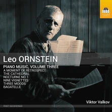 CD VALKOV, VIKTOR - LEO ORNSTEIN: PIANO MUSIC, VOLUME THREE