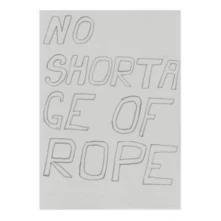 Vinyl NO SHORTAGE OF ROPE