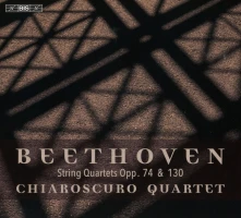 CD CHIAROSCURO QUARTET - BEETHOVEN STRING QUARTETS, OP. 74 & OP. 130