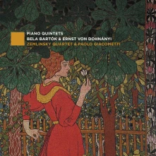 CD BELA BARTOK & ERNST VON DOHNANYI: PIANO QUINTETS