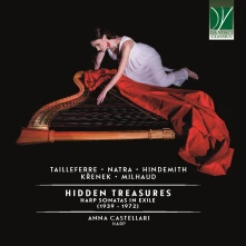 CD CASTELLARI, ANNA - HIDDEN TREASURES: HARP SONATAS IN EXILE (1939-72)
